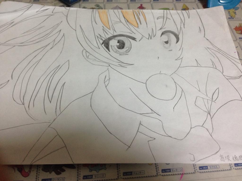 recon1003's tweet photo. 色塗るのやめればよかった... http://t.co/9OkF09AAG1