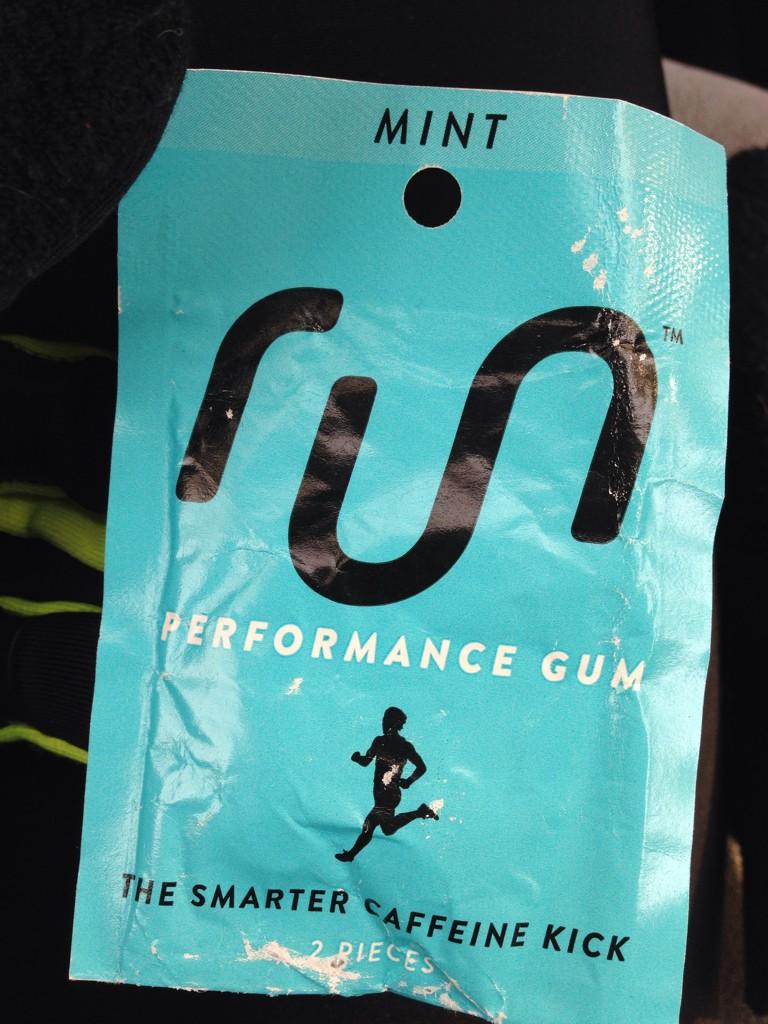 kimmaves's tweet photo. Mint is gross, product performance is good! @RunGum @NickSymmonds #runchat #runchi #solerunner #bibchat http://t.co/gzmeAEyoXt
