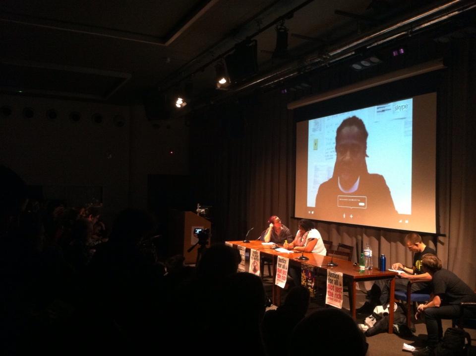 JamieKelseyFry's tweet photo. Powerful voice from #ferguson describing the absolute assault on right to protest in US #dtrtp #olsx #newint http://t.co/lRGXyRbW7b