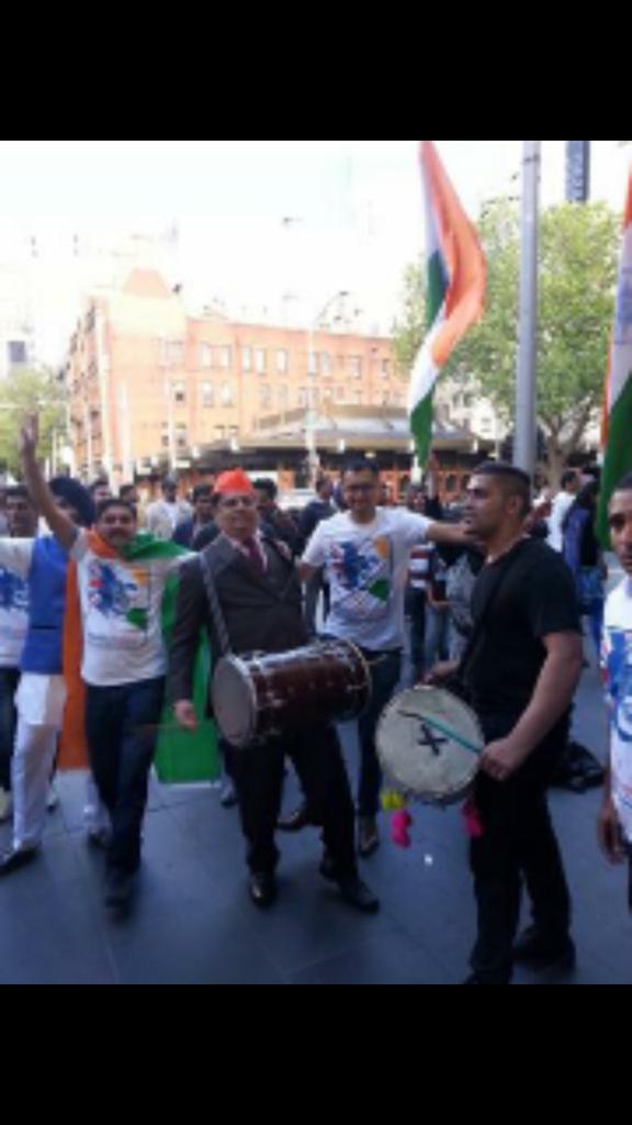 drashokpatel's tweet image. Celebrations in Australia  #ModiInAustralia
@narendramodi  🌹  🌹 #ModiInAus 
@PMVisitAus 
@tajinderbagga