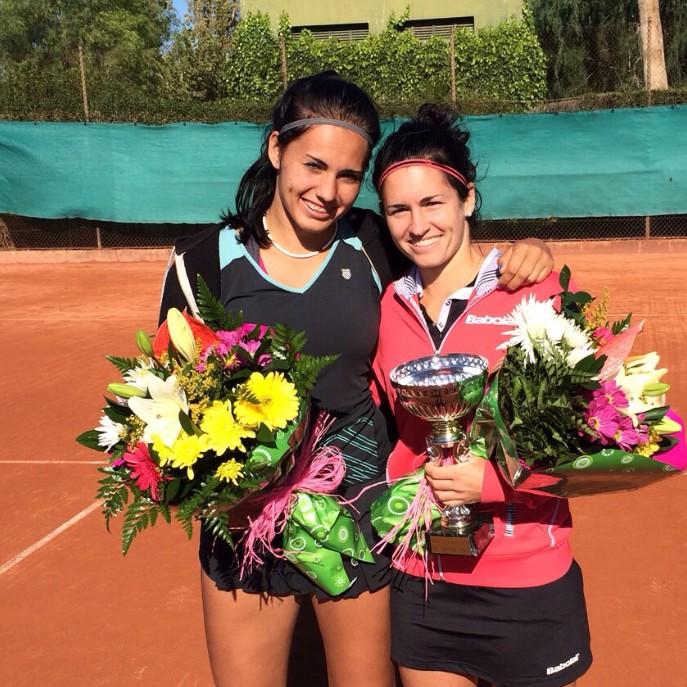 Segundo título de dobles con @alionaa12 enormeeee pulpo 😄😄