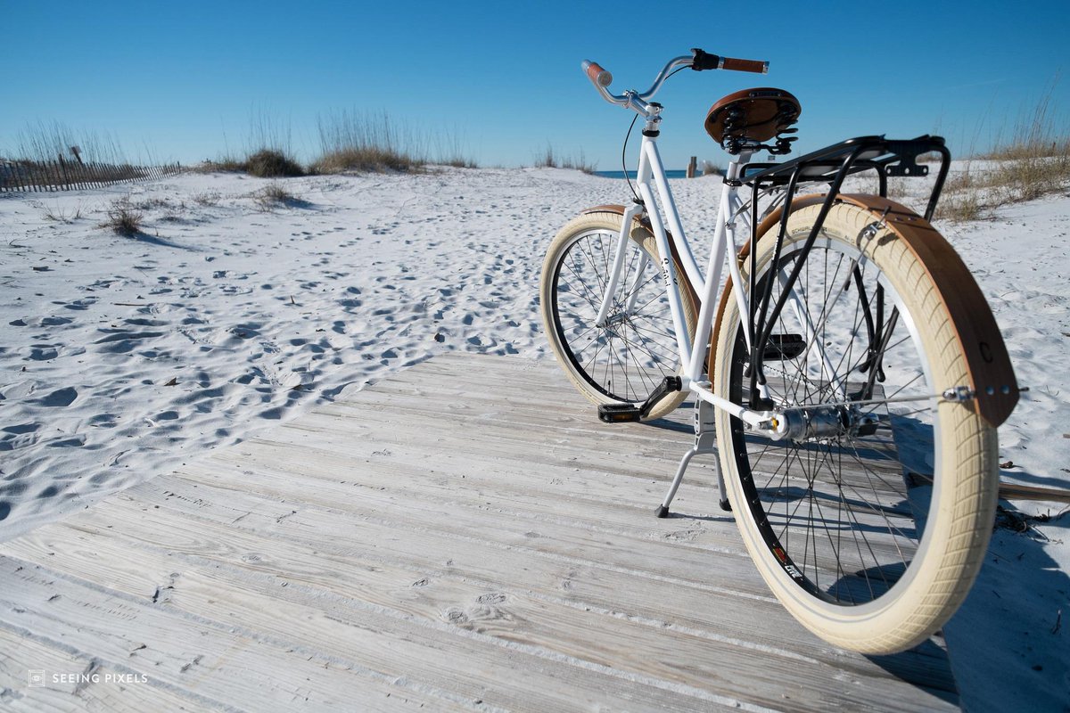 Get out there and ride! #beach #beachcruiser #30A #sowal #handmade #SundayFunday