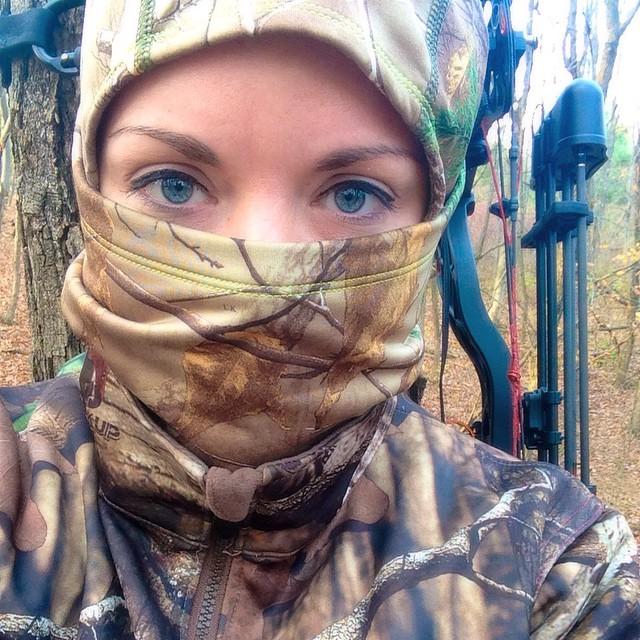 OUTDChannel's tweet photo. Face paint, face mask or nothing? #DeerHunting #WhatGetsYouOutdoors @cathy_delgaudio @northernarcher_ @awhitney24 http://t.co/zgEVgwEGdL
