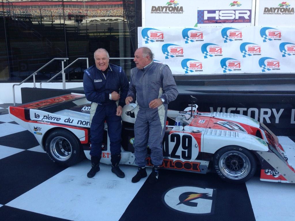 TimPendergast's tweet photo. 2nd OA in Group B Rick Carlino/Ron Maydon in the Chevron B36 @HSRClassic24 http://t.co/DR49rKhKOD