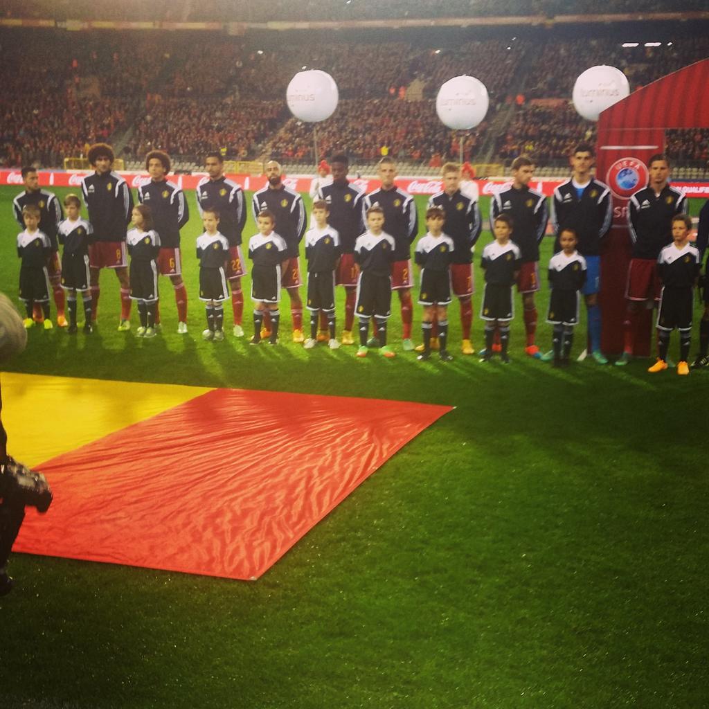 BelRedDevils's tweet photo. Come on Belgium!! #belwal #tousensemble http://t.co/9xkS0XXSgl
