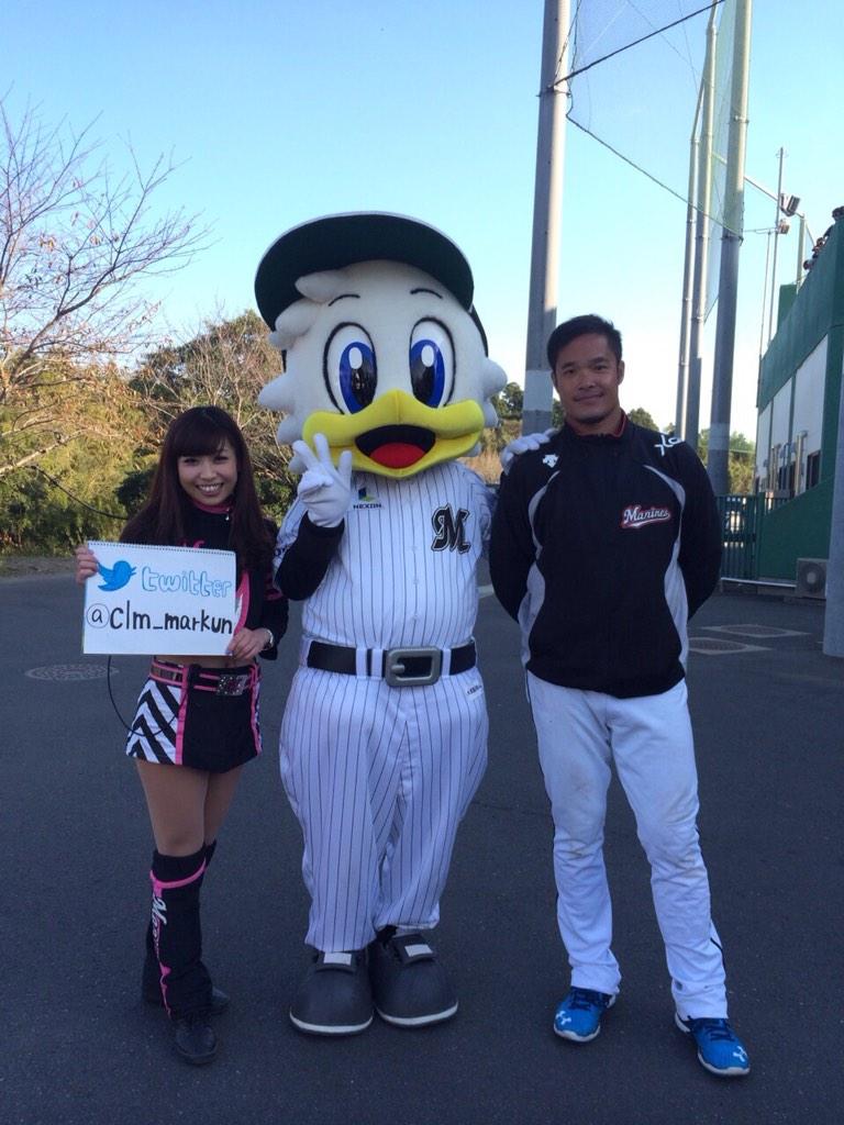 chibalotte_mar's tweet photo. この前、台湾に行った時のLamigoモンキーズから、林智勝選手が鴨川キャンプに参加してるのでリーダーとご挨拶に行きました。台湾のみんなーっ、Twitterやってるから、よかったら見てね！ http://t.co/0Z7WdNQZum