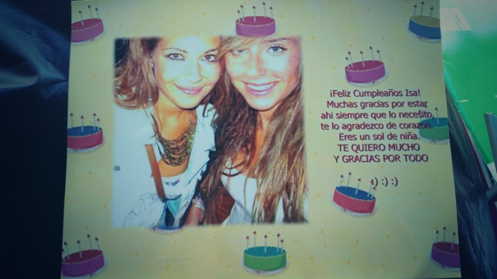 Isabel_LopezG's tweet photo. Gracias por todo princesa❤️ @PastoriMM http://t.co/LheUQldzfz