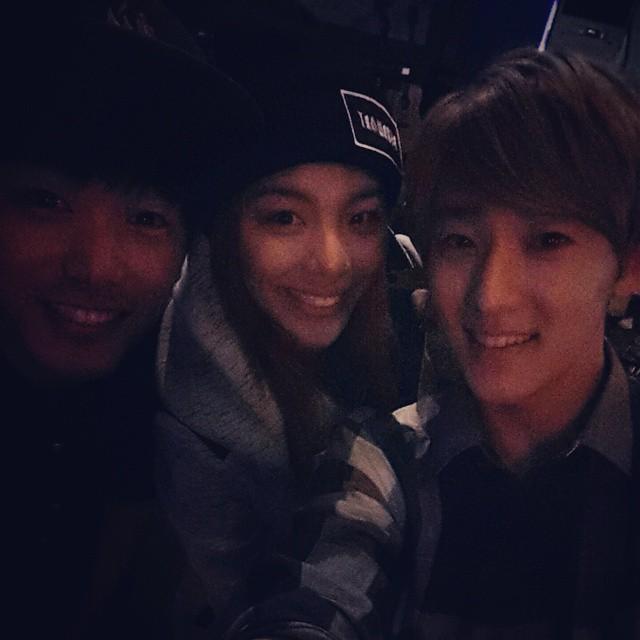         !!!     ~!! Eric Nam and Kevin. With the fam!!! Happy birthday yall!!!        ...           