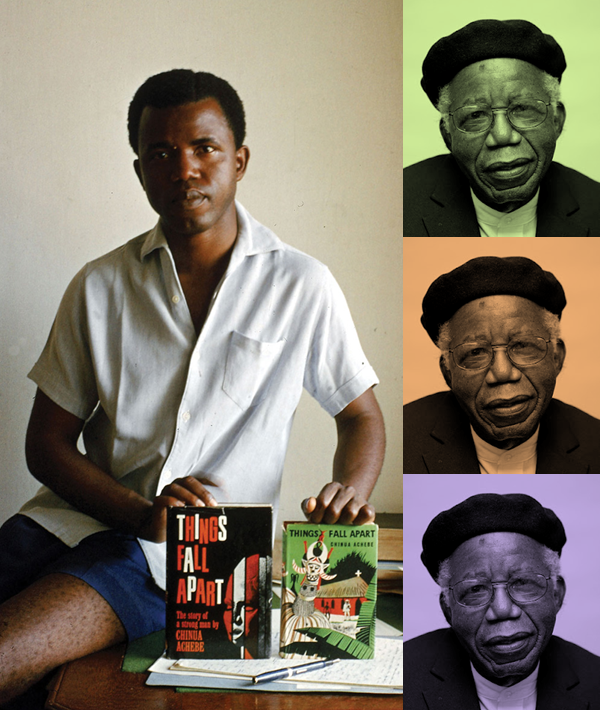 " Happy Birthday, Chinua Achebe. Novelist. Poet. Professor.  cc: 