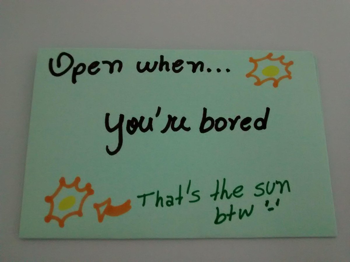 openwhen_'s tweet image. Open when... You're bored twitlonger.com/show/n_1sig44r