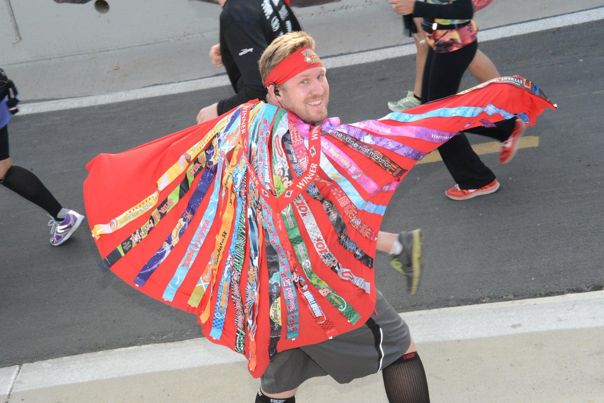 runDisney's tweet photo. A #runDisney super hero at the #AvengersHalf Marathon! http://t.co/opEEHMLYFd