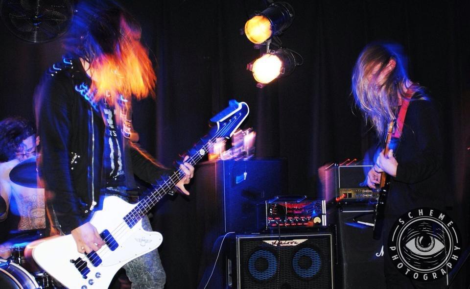 KDY rockin the reverence hotel, with <a href="/VanityRiots/">Vanity Riots</a> a few months back! <a href="/ashdownmusic/">Ashdown Engineering</a> <a href="/gibsonguitar/">Gibson</a>