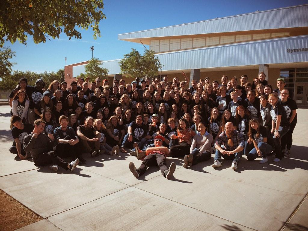thebookouts's tweet photo. Thanks for having us out @jmlunsford ! All you AZ Hills people are wonderful. #dnow2014 http://t.co/h9AzbC5fxi