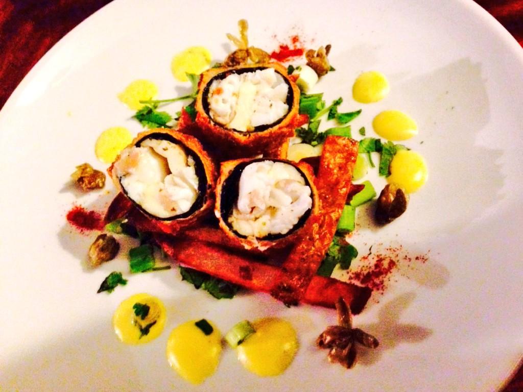 chefallenmuriel's tweet photo. Final dish prototype @WorldFoodChamp @Pendarvesinn http://t.co/aLS97d340O