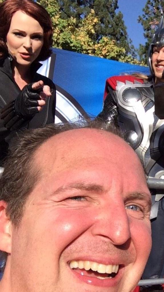 MoJoDisney's tweet image. Where are you registered? @jellicle0 &amp;amp; Miss Black Widow. #JustEngaged #Assemble #runDisneyMagic @runDisney