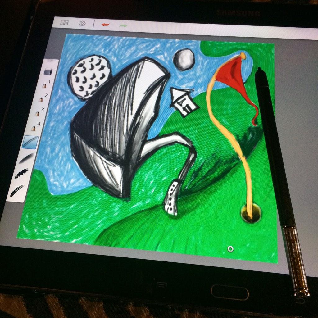 NEW work in progress... #Painting #DroidArt #SketchBook #ArtWork #GalaxyNote S-Pen