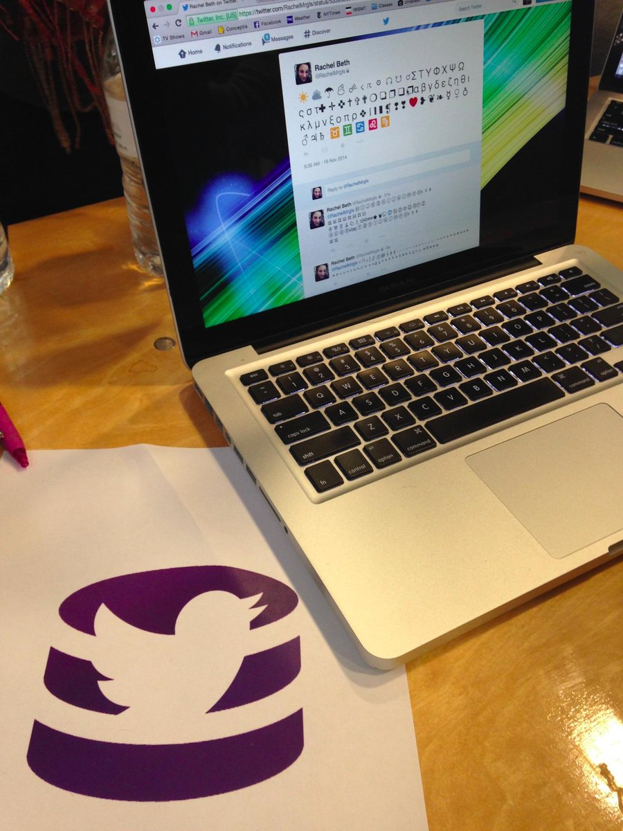 XDevelopers's tweet photo. TweetBase stores your data in the cloud, 140 characters at a time #HackLikeATiger #EmojiParty π―π /cc @HackPrinceton http://t.co/J55jgC86o5