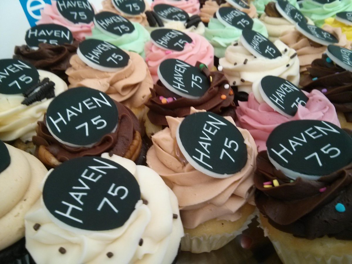 SkanaGee's tweet photo. Can you believe we are shooting our 75th ep?! Celebrated with #Haven5 @HavenHerald cupcakes from @entonegroup #BTS http://t.co/sUfE9Kwiq2