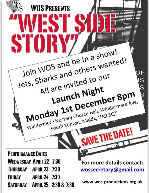 <a href="/twoleftfeet_uk/">Two Left Feet</a> Fancy joining us for West Side Story? For@more info please see flyer attached