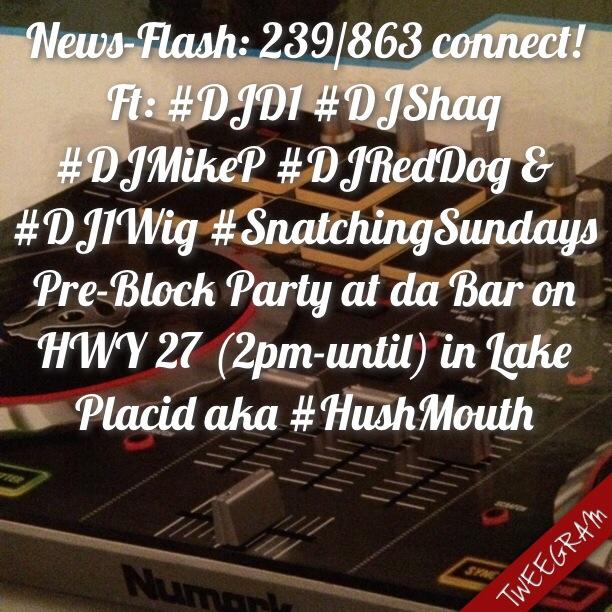 IAMDJD1's tweet image. Been #OnGoMode Since Thur.. Dade,Tampa,Naples &amp;amp; I'm bout 2 slide up 2 #LakePlacid &amp;amp; crank with my nigga👉 @djshaq525