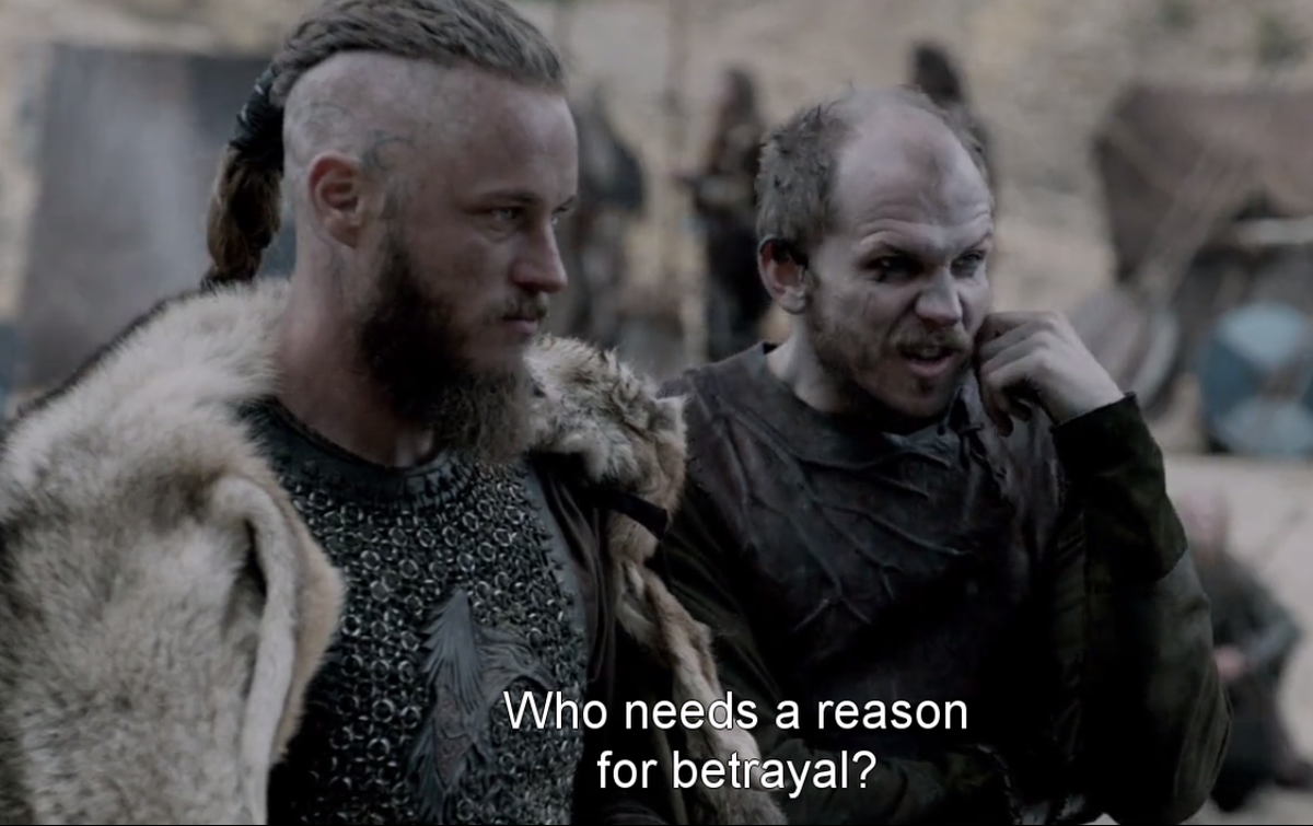 Znalezione obrazy dla zapytania: Vikings always think the worst