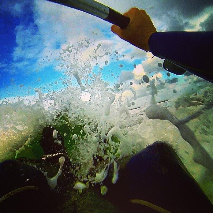 B_Events_'s tweet image. Gave shot! #BrandingKajak