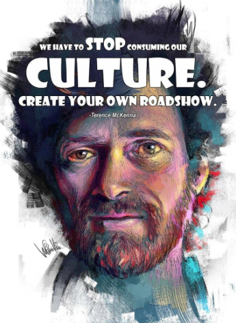 "We have to stop CONSUMING our culture. We have to CREATE culture"
Happy Birthday Terence McKenna! vía 