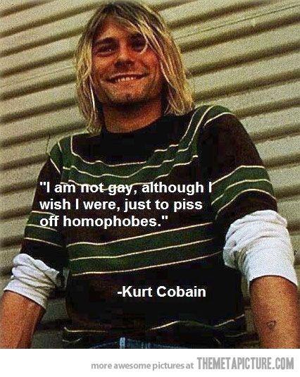 BoyGeorge's tweet photo. Kurt was cool! http://t.co/n1SviA8rZ8