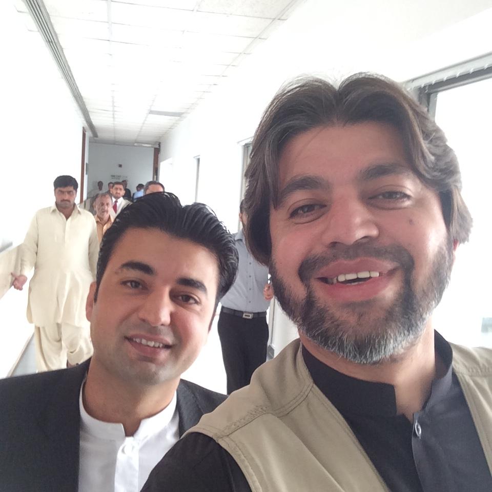Happy moments with Murad Saeed who maybe an MNA but had always been like a  younger bro.
