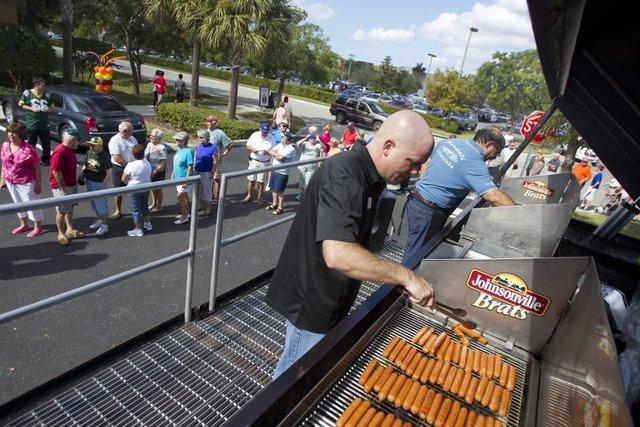 PHOTOS: Johnsonville Sausage Marketplace opens in North Naples. bit.ly/1oX22jY