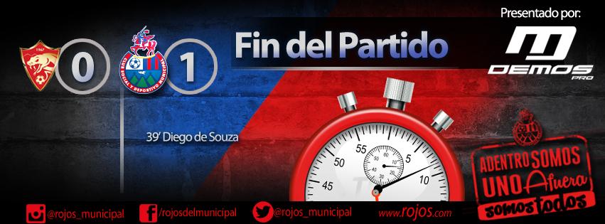Rojos_Municipal's tweet image. ¡Terminó el partido y Municipal se trae la victoria de Coatepeque!
El marcador te lo presenta: @DMSdemospro.