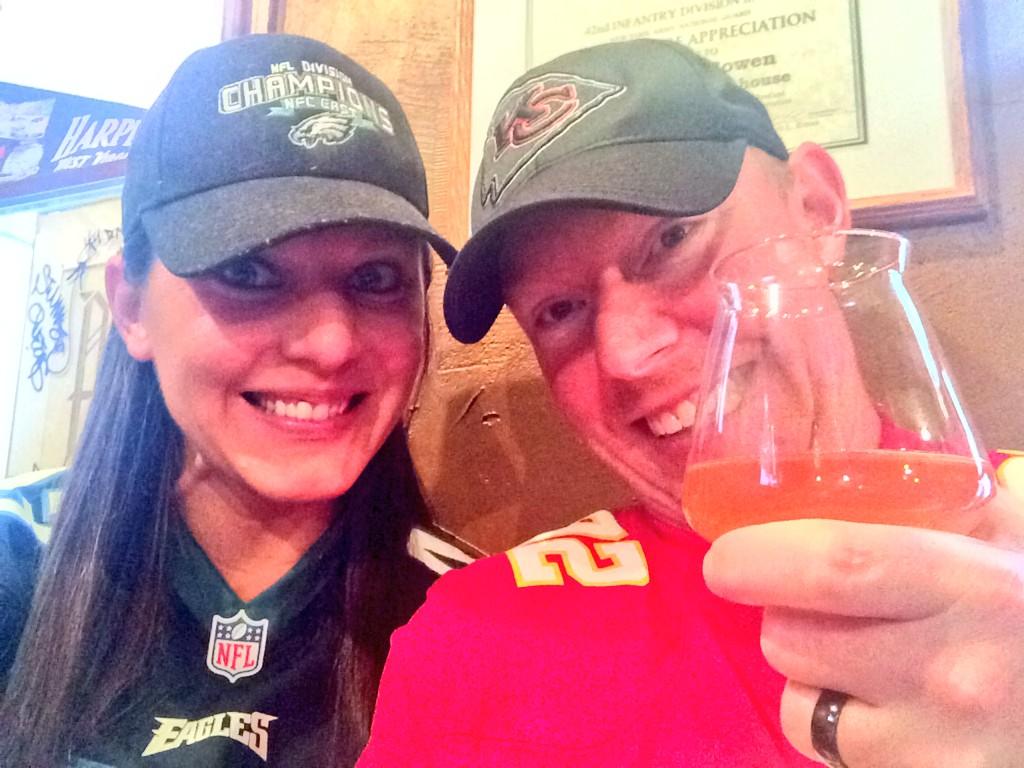Kristin Christy on X: "Big day in the Christy household @Eagles @KCChiefs  @JohnBrownSmoke @cwotd http://t.co/lf5rDRAVuK" / X