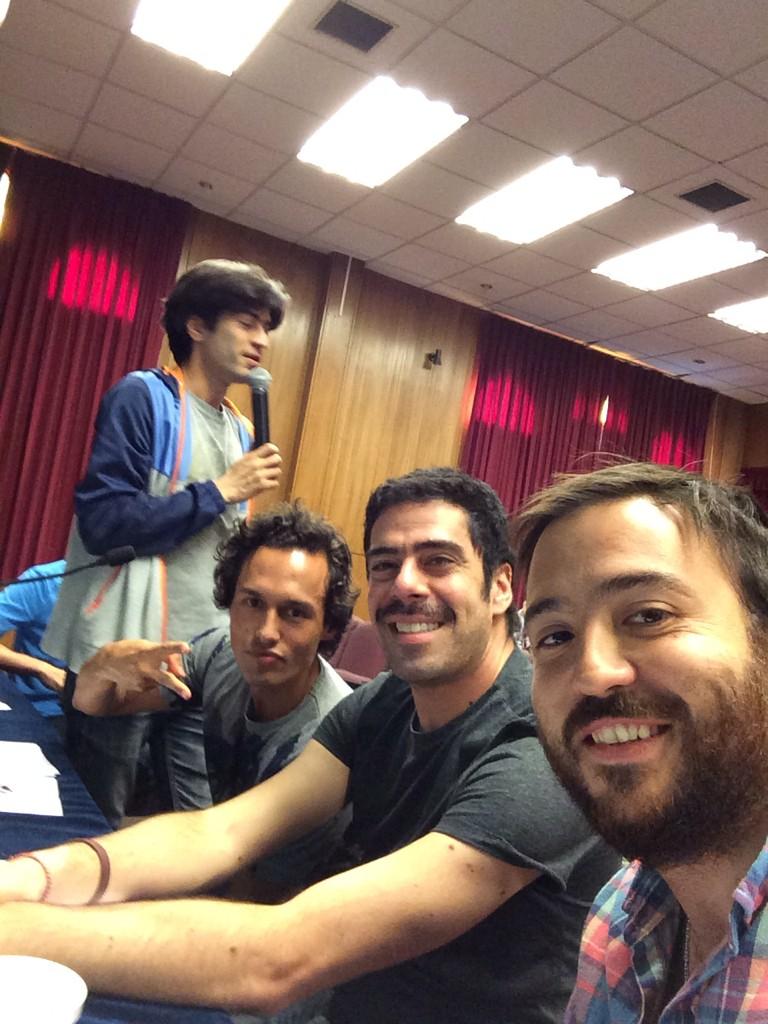 vidalsebastian1's tweet photo. Con los jueces del #SWchile en #valpo cc @guro_ringale @russosays http://t.co/1DLVGDRQGD
