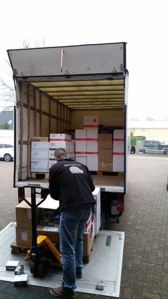 Of we het druk hebben.....tja...best wel eigenlijk ja... #bezorging