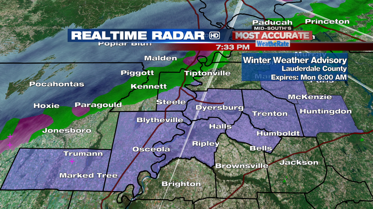 local24paul's tweet photo. Wintery Mix is moving into the Mid-South Quickly. #MidSouthsMostAccurate #LocalMemphis #ForecastFirst http://t.co/C9uWIl50Mj