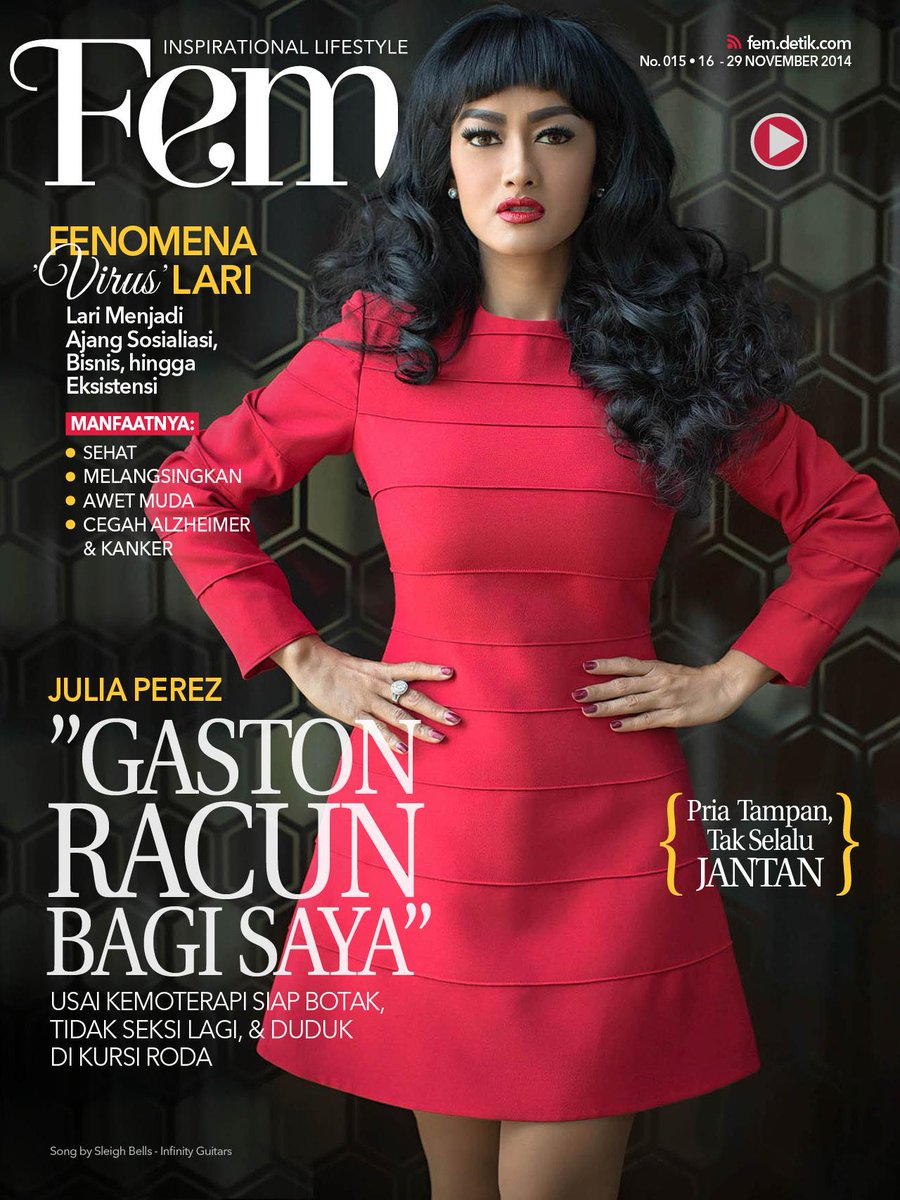 detikcom's tweet photo. “Gaston Racun Bagi Saya –Julia Perez |Download edisi terbaru @FEMLifeStyle (iPad/Android/PDF) http://t.co/SwxLHyQV76 http://t.co/HcX4zTQYWB