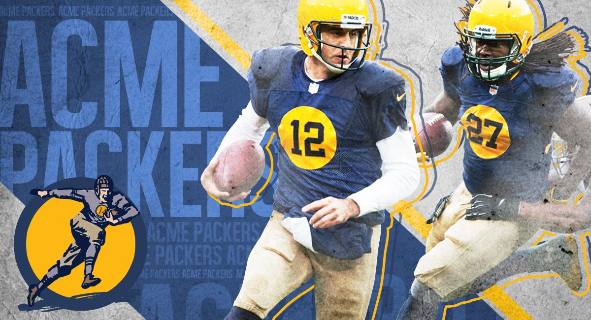 The new throwback uniforms! : r/GreenBayPackers