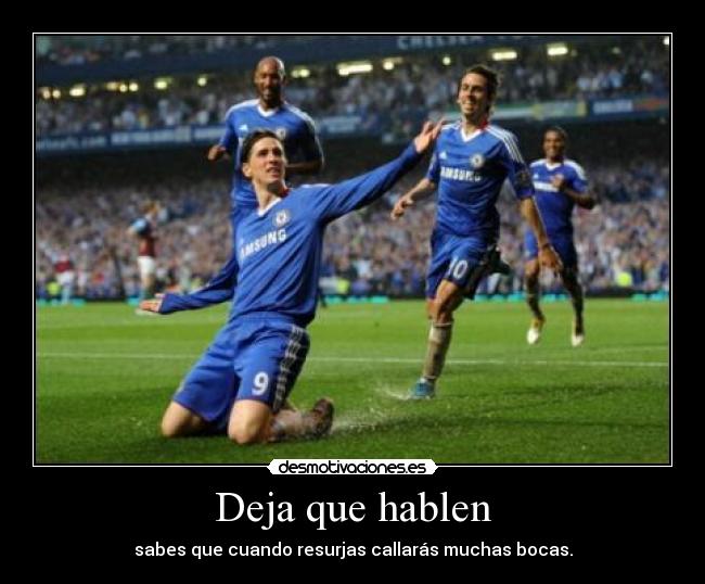 MotivacionesF's tweet photo. Deja que hablen. http://t.co/A00PnQJt1j