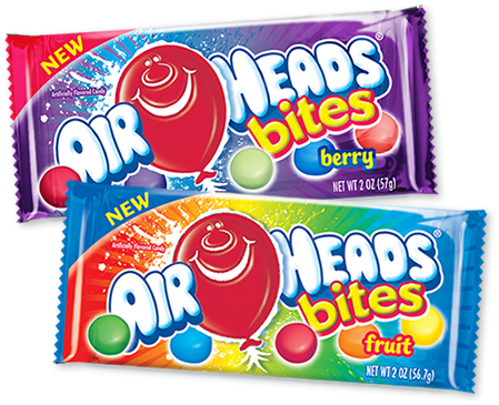 InfluensterCB's tweet photo. Chewy, intense, bite-sized--it can't get any better! Have you tried them yet? #AirheadsBites #DLVoxBox @airheadscandy http://t.co/7ATfIMp135
