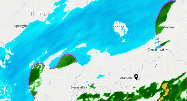 courierjournal's tweet image. See the blue? See Louisville. Blue is snow. #lousnow #cjsnow cjky.it/1q9f2UL