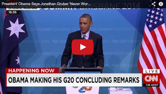DailySignal's tweet photo. What did President Obama say about #Gruber when asked? Just what you'd expect: http://t.co/3W07VcW51G http://t.co/v237erqcS4