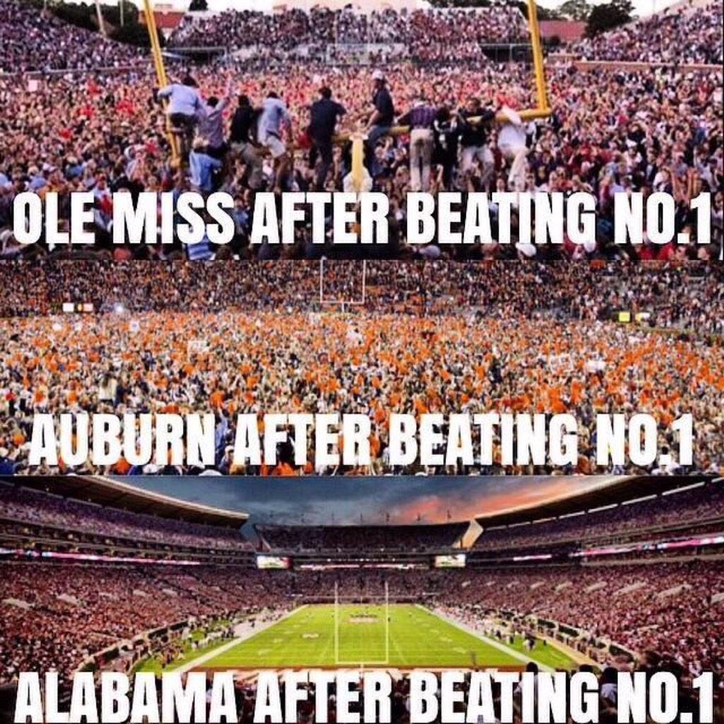 AlanLeePops's tweet photo. Act like you've been there. #BamaPride http://t.co/ch0m3T8rde
