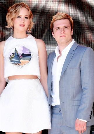 otperfection's tweet image. Jennifer Lawrence and Josh Hutcherson