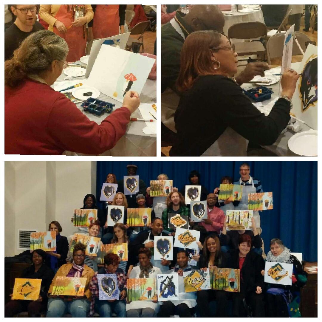 BaltimorePolice's tweet photo. Another picture showing some of the creativity from last night's #BPDND fundraiser. #OneBaltimore http://t.co/7A6td0iKBc