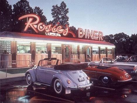 I wish they still had diners like this that everyone hangs out at