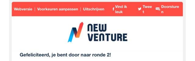 TroplerNL's tweet photo. Ennnn we zijn door naar ronde 2! @New_Venture here we come! http://t.co/wbfmttqRwV