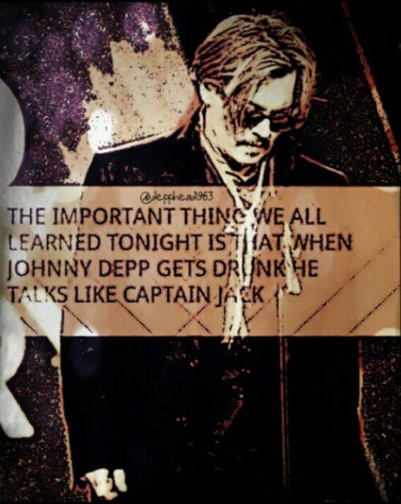 marcelaceliscar's tweet photo. Tooootally Agree! xd He talked like Captain Jack Sparrow xd #30YearsofJohnnyDepp http://t.co/38En66dpaE