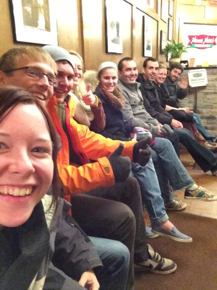 srharlow1's tweet photo. Celebrating @ty_pritchard Birthday! #bingo #mamamarias #bighero6 http://t.co/L8bnPoHGJk