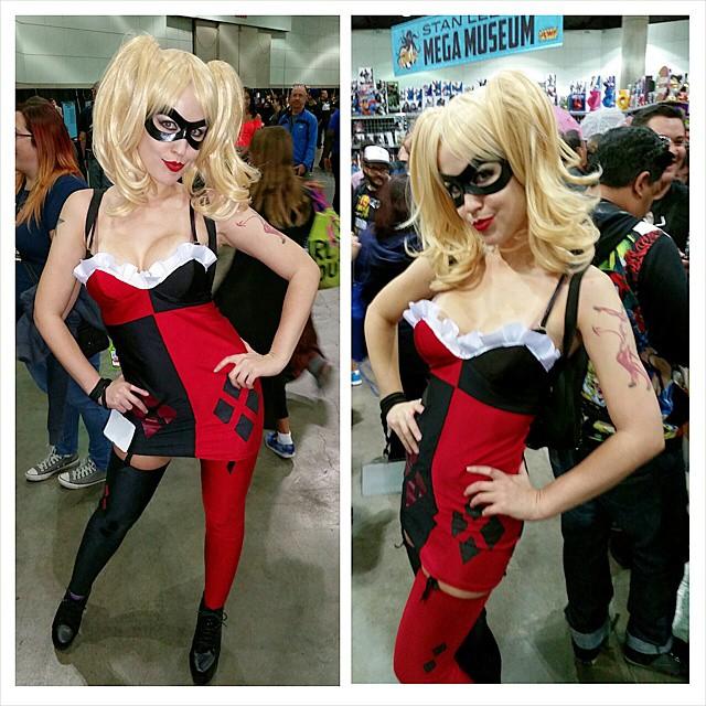 jadestarrdotcom's tweet photo. More pics of me as #HarleyQuinn at #Comikaze! #Cosplay #Comikaze14 #Cosplaybabes #SexyCosplay #Costumes #Batman http://t.co/i3VseY7gJ8