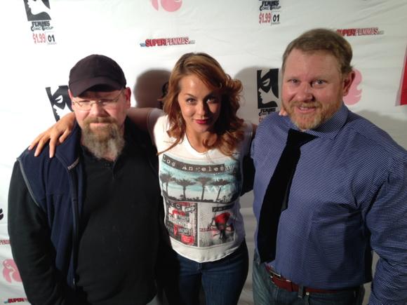 Konrad75's tweet photo. #SuperFemmes premiere! @DeanGarris @vanellelyn @TheSuperFemmes http://t.co/9D6qHjaDmh